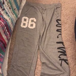 Victoria’s Secret “Love Pink” sweat pants